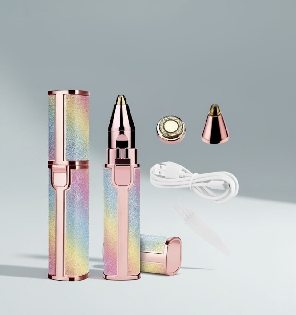 Depilador Facial Vello Cejas Y Corporal 2 En 1 Recargable