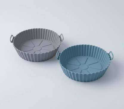 Pack X2 Moldes De Silicona Freidora De Aire Airfryer (16cm)